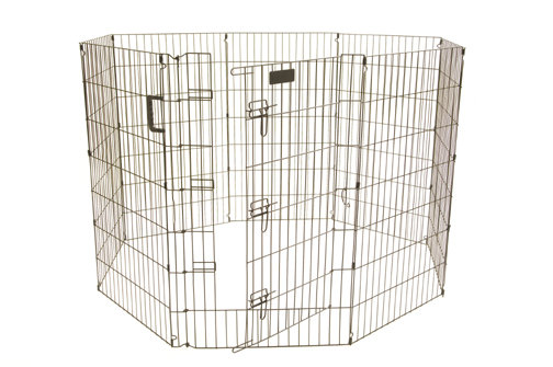 Panel Metal Exercise Pen, Large (36" H)