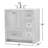 Soma 32'' Single Bathroom Vanity with Engineered Marble Top-1369706883