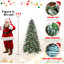 Arbre de Noël avec 747 pointes, baies rouges et pommes de pin-344738732