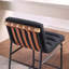 Chaise à hauteur de comptoir Lahni Boucle-18756531