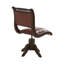 Wadhurst Leather Swivel Slipper Chair