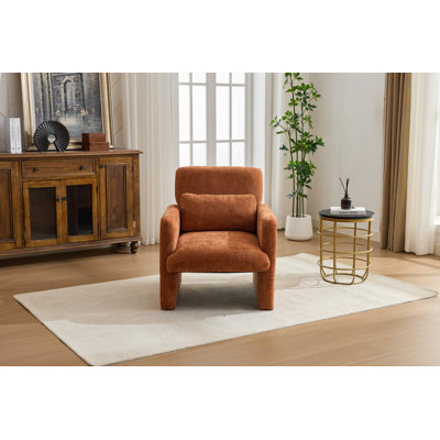 Fauteuil d'appoint moderne, fauteuil contemporain Boucle