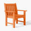 Ensemble de 4 chaises de jardin Laguna Abbeville Poly-125400375