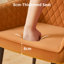 Sexton Upholstered Diamond Stitching Velvet Arm Dining Chair with Thick Cushion-1269582100-1339492138