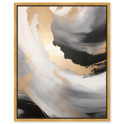 «Realm of Abstraction Canvas Blue Abstracts» par Art Remedy