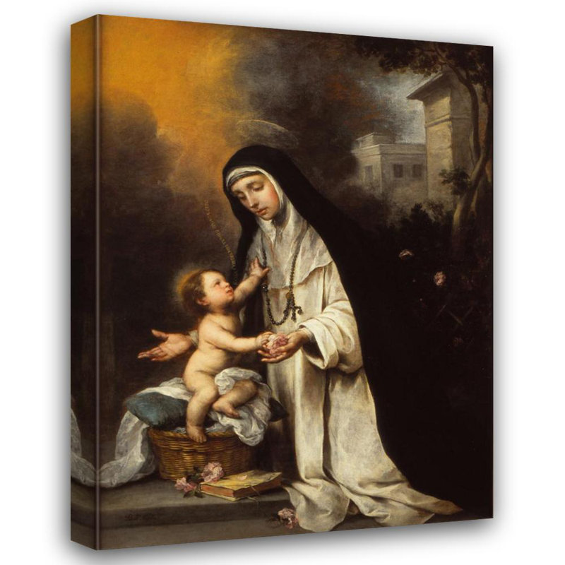 Sainte Rose de Lima, H 24 po x l 18 po