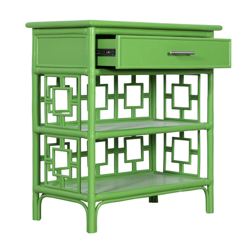 Sobe End Table, Bright Green