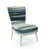 Ombre Black/Blue Polyester Blend selected