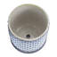 Modern Textured Ceramic Planter with Saucer-1936006852-1936006854