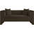 Everett Chenille Fabric Loveseat-2052243186