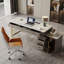 Bureau moderne et simple en tôle grise avec armoire-935972170-935972173