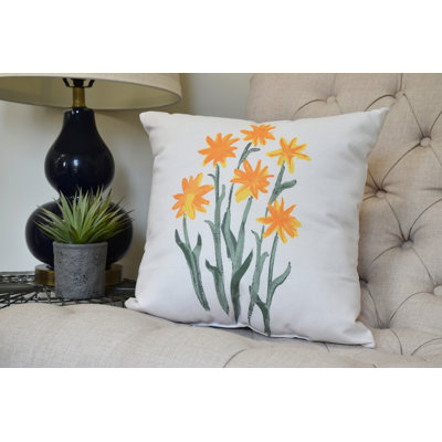 Housse et insert de coussin carré Farmers Market
