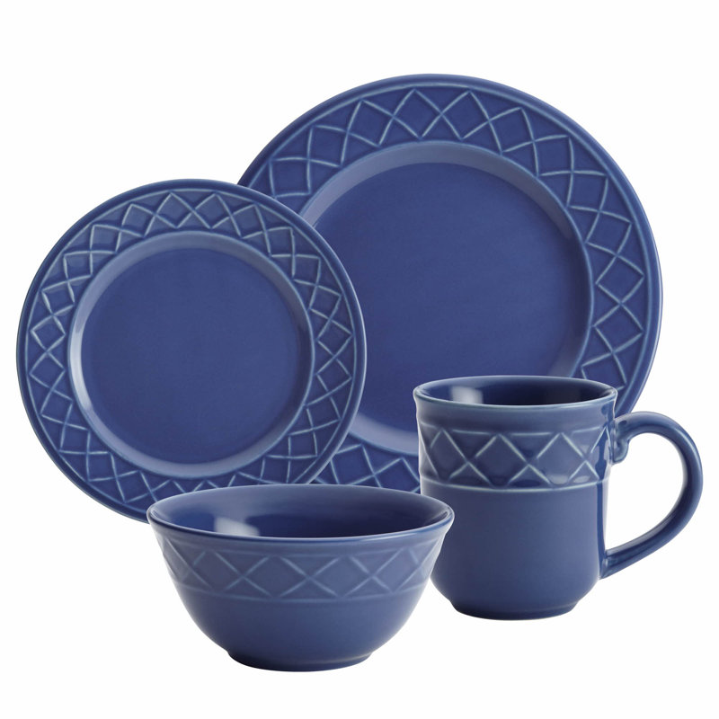 Piece Stoneware Dinnerware Set - Service for 4