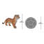 The Grand - Scale Wildlife Animal Standing Lion Cub Figurine