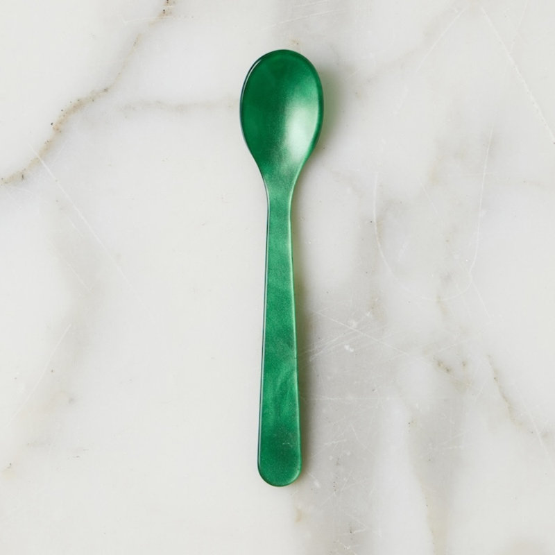 Acrylic Dipping Spoon - Emerald Green, Emerald