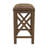 Takengon Upholstered Counter Stool with Solid Wood Frame