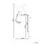 Steel Armed Sconce