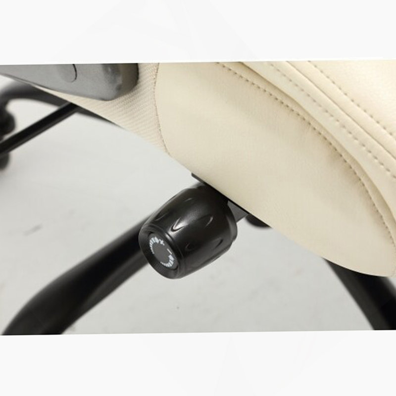 Fauteuil de bureau haut dossier - Appui-tête relevable avec accoudoirs rabattables Support lombaire réglable intégré, chaise de bureau d'ordinateur ergonomique