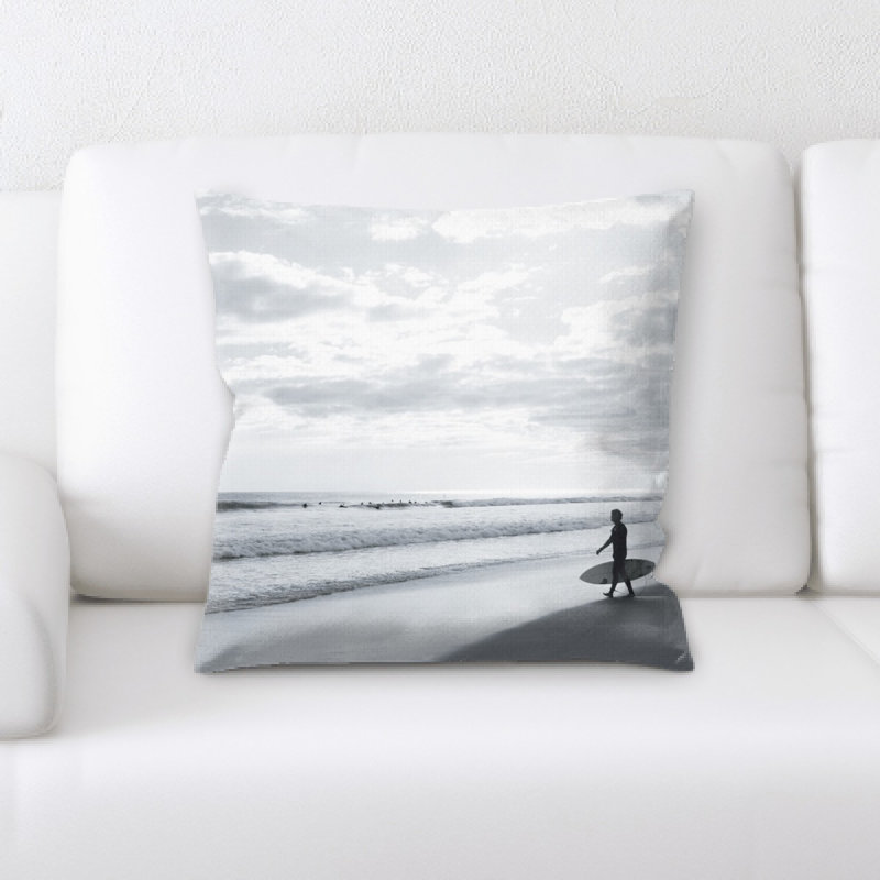 Microsuede Throw Pillow