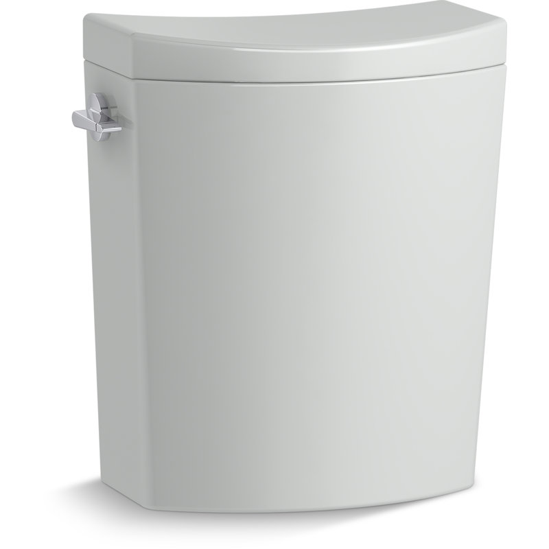 Réservoir de toilette à double chasse Persuade, Gris glacial