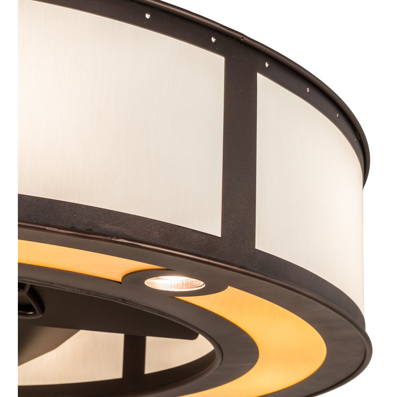Lustree tambour 16 lumières unique Herzog