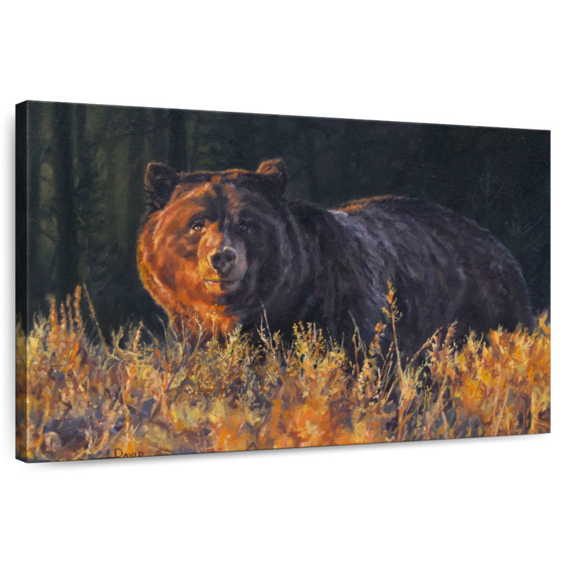 Brampt Shadowy Encounter, 20" H x 30" W