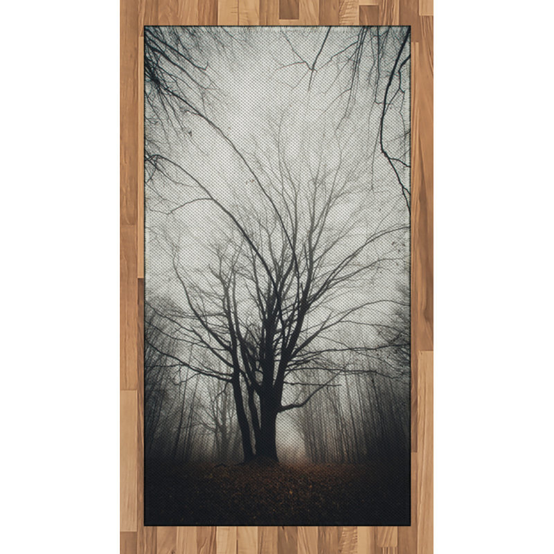 Nature High Density Long Fiber Poly Threads Decorative Area Rug Carpet, Rectangle 2'7" x 5'