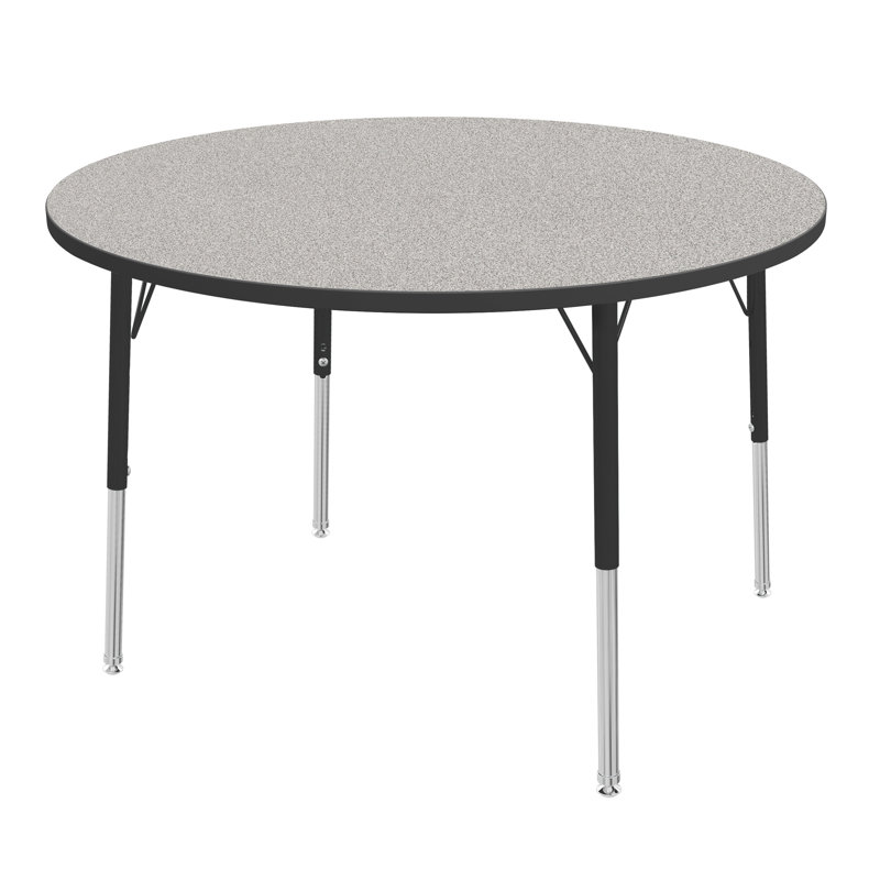 Table d'activité à hauteur réglable MG, H 24 po x L 42 po x l 42 po, Gris nebula