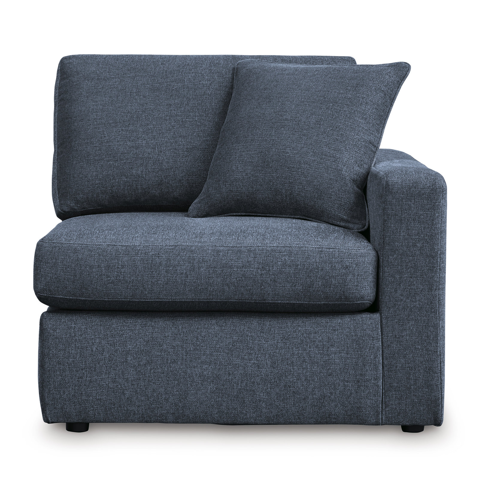 Bulwell 6-Piece Sectional, Blue Polyester