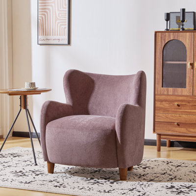 Fauteuil d'appoint rembourré Reshami