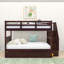 Lit superposé double en bois avec tablettes Harolene Kids-105557129-191909549