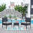 Ivancea 2 - Person Wicker Patio Dining Set with Square Table , Cushions Included-1457826149