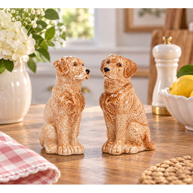 Golden Retrievers Salt & Pepper Shaker
