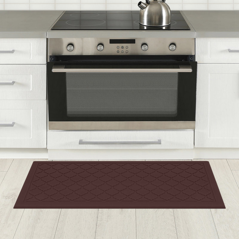 Antunez Quatrefoil Burgandy, Red