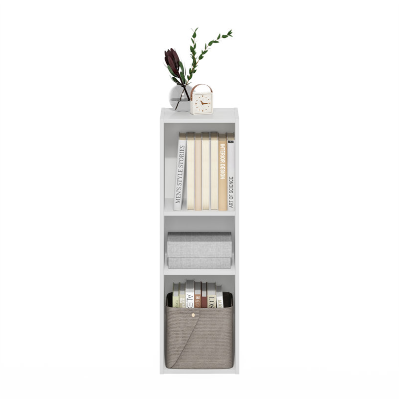 Bibliothèque Fulda , (3 tablettes) H 31,5 po x l 9,84 po x P 9,3 po, Blanc