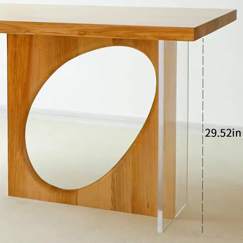 Ensemble de salle à manger rectangulaire, H 29,52 po x L 78,74 po x l 31,49 po
