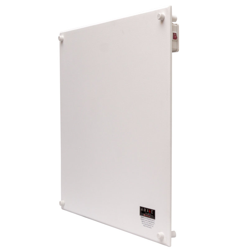 White 400W Convection Wall Mounted Space Heater