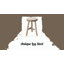 Tabouret d’appoint en bois massif Paynter