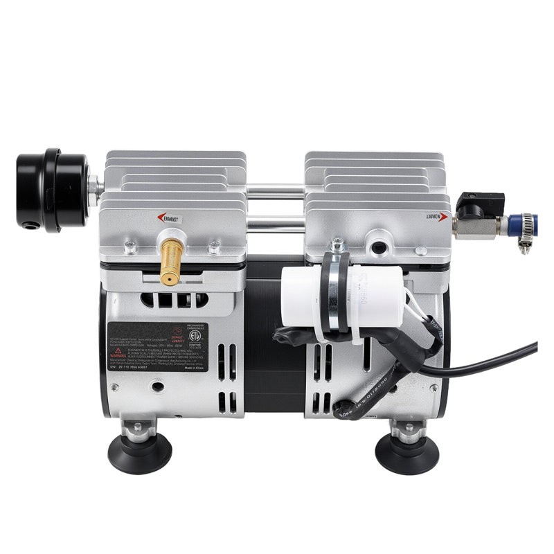 Système d'aération de bassin 3/4 HP avec compresseur d'air 5,2 pi³ / min, diffuseur et tube lesté de 100 pi pour les Lacs jusqu'à 3 Acres