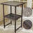 Solomie Rectangular Outdoor Bar Table , 21.7 " W 24.6 " D-1730220123