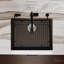 Ensemble d'évier de cuisine à simple cuve encastrable 24-3 / 8 po x 19-1 / 8 po Karran Quartz-65980511