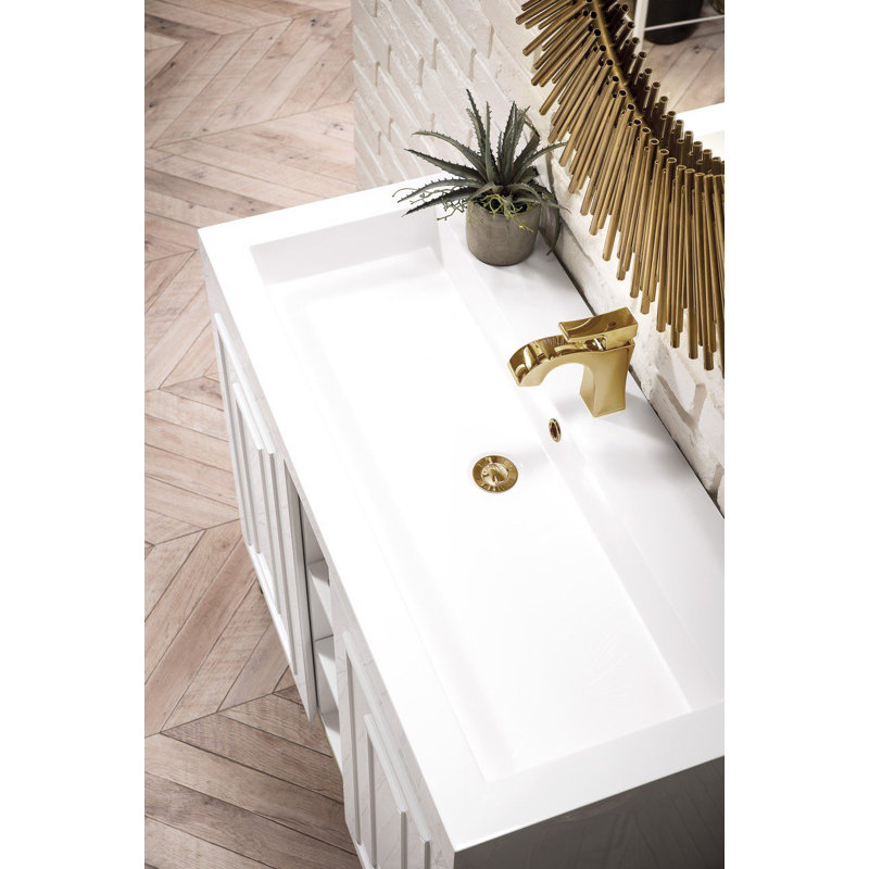 Alicante 39.5'' W Single Vanity, Glossy White