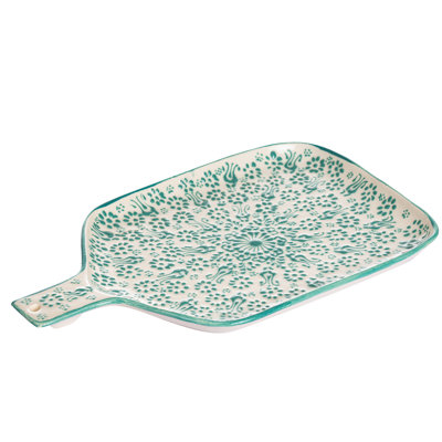 Hand Painted Ceramic Ceramic Cheese Board