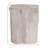 Mansi Solid Teak Wood End Table, Bleached Natural Finish
