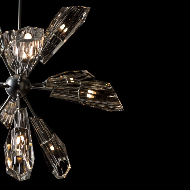 Luma 12 - Light Chandelier, Sterling