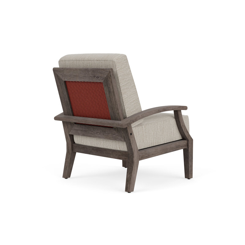 Frontier Outdoor Lounge Chair, Charcoal, Friendly Flax