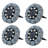 Stone Low Voltage Solar Powered Integrated LED Pathway Light Pack
