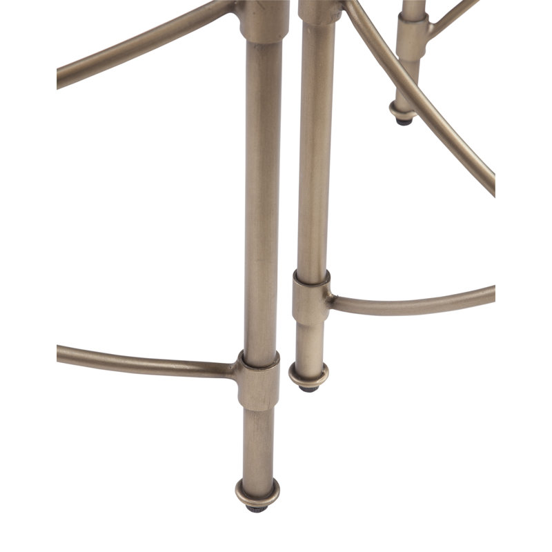 Post Up Glass Top Nesting Coffee Table