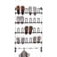 Range-chaussures à 5 niveaux pour 12 portes