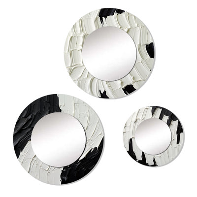 Bergfield Metal Round Mirror